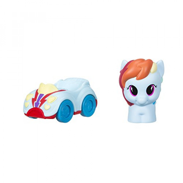Playskool Friends My Little Pony Rainbow Dash Figura y vehículo