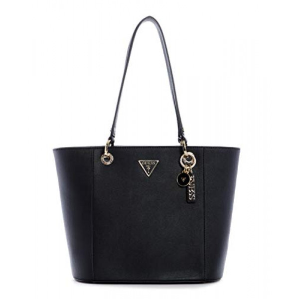 GUESS Noelle Small Elite Tote, NEGRO