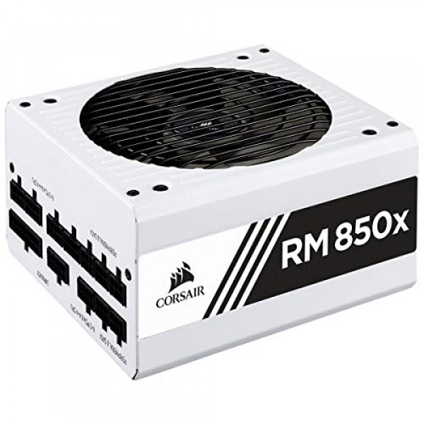 Fuente de alimentación ATX completamente modular Corsair CP-9020188-UK 750 W RM850x - Blanco