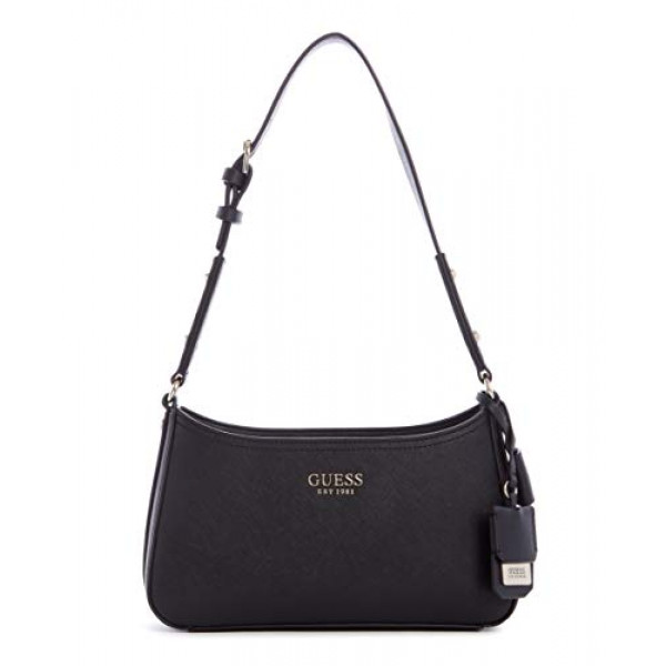 GUESS Georgiana Bolso de hombro, negro