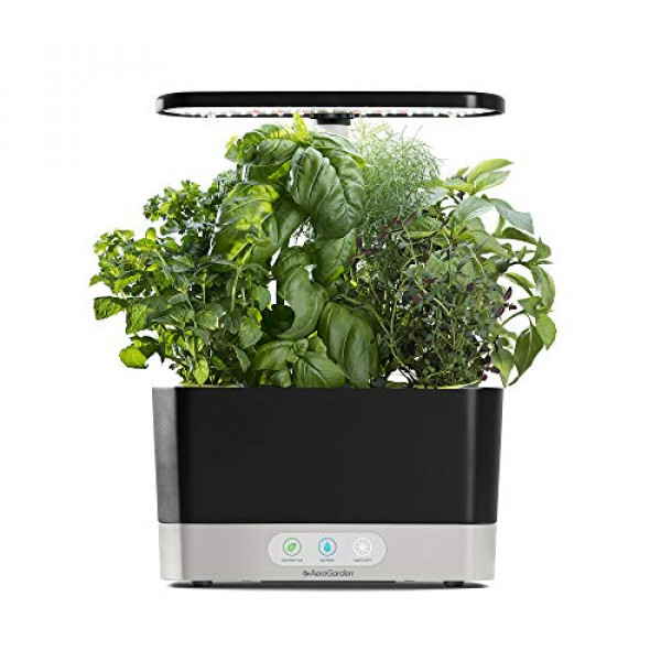 Jardín hidropónico interior AeroGarden Black Harvest