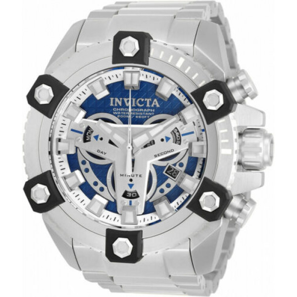 Invicta Coalition Forces - Reloj de acero inoxidable de 200 m con cronógrafo de cuarzo para hombre 30904