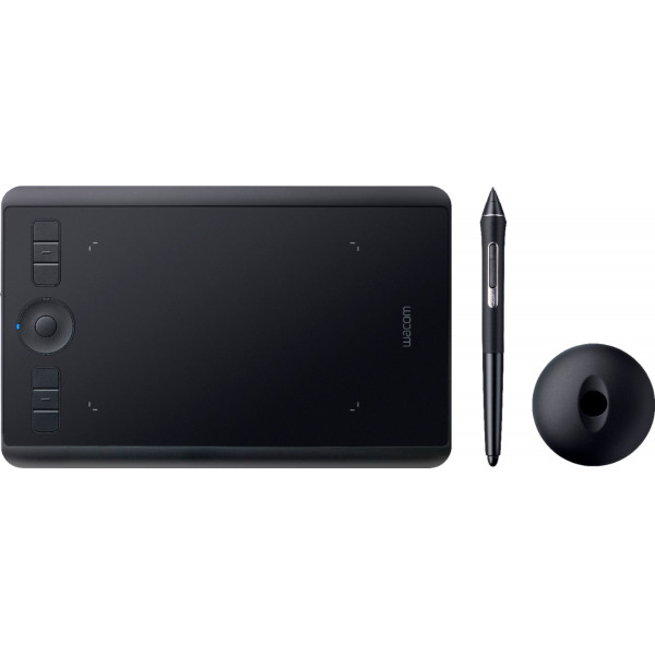 Wacom - Tableta gráfica pequeña Intuos Pro - Negro