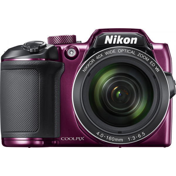 Nikon - Cámara digital COOLPIX B500 de 16.0 megapíxeles - Ciruela
