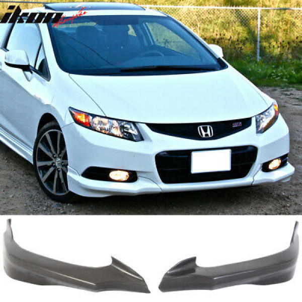 Se adapta a 12-13 Honda Civic 2Dr Coupe HFP estilo parachoques delantero labio Spoiler PU