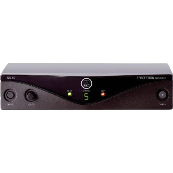 AKG Pro Audio SR45 Receptor estacionario inalámbrico de alto rendimiento Band A
