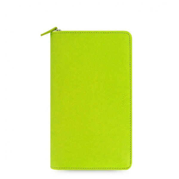 Organizador con cremallera compacto personal Filofax Saffiano Pear 2021-022537
