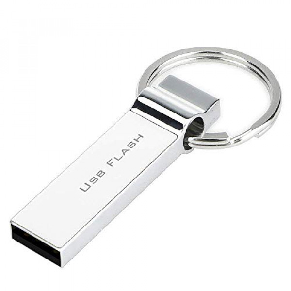 Unidades flash USB de 2TB Pen Drive de metal resistente al agua con llavero (2TB)