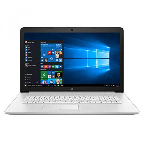 Laptop HP no táctil de 17,3 Intel 10th Gen i5-10210U, disco duro de 1 TB, memoria de 12 GB, grabadora de DVD, teclado retroiluminado, Windows 10 Home Silver