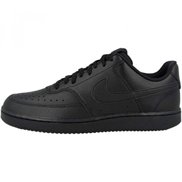Zapatillas Nike Court Vision Low para hombre, Negro / Negro-Negro, 9.5 Regular EE. UU.