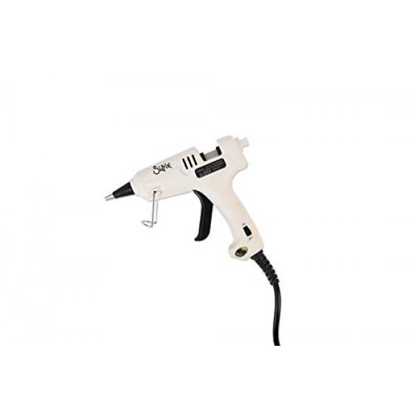 Pistola de pegamento Sizzix, blanca, talla única, multicolor