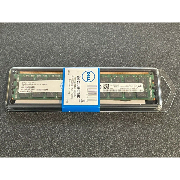 NUEVO Dell 16GB SNP20D6FC / 16G A6994465 16GB DDR3 1600MHz PC3L-12800R Memory