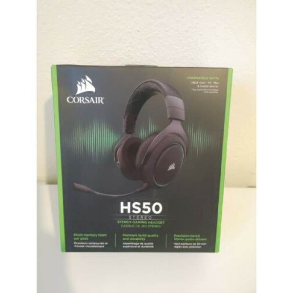 Auriculares estéreo para juegos Corsair HS50 - Negro