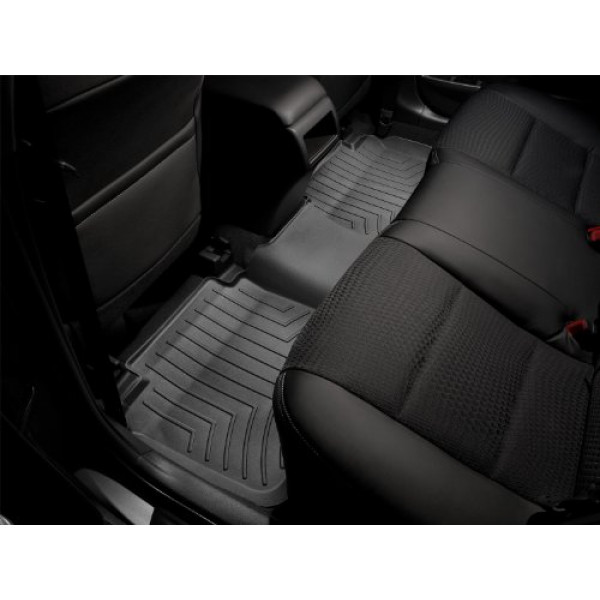 Revestimiento para piso trasero WeatherTech Custom Fit para BMW X5 (negro)