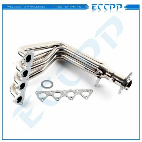 Para 99-00 HONDA CIVIC Si EM1 B16A2 COLECTOR DE CARRERAS INOXIDABLE CABEZAL / ESCAPE