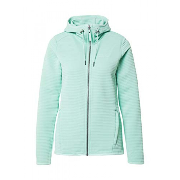 Jack Wolfskin Mujeres Modesto Hooded Jkt Mujeres, Light Jade, M