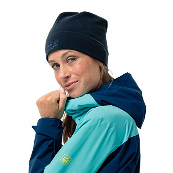 Gorra de Jack Wolfskin Real Stuff, azul noche, talla única (55-59 CM)