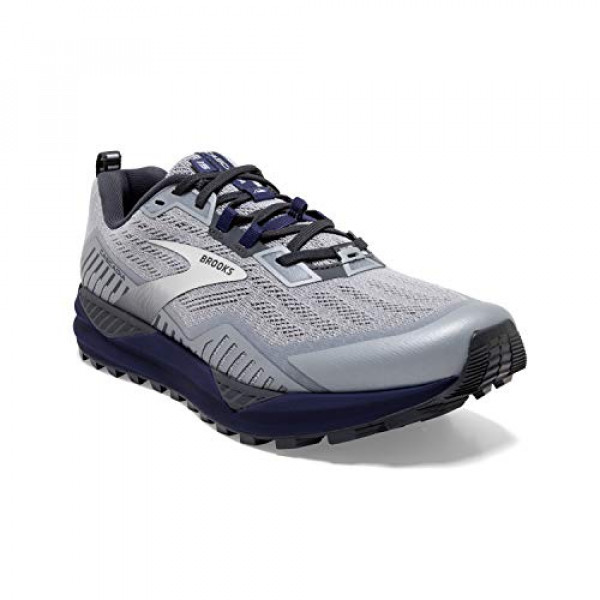 Brooks Cascadia 15 Ébano / Plata / Cobalto profundo 12,5 D (M)