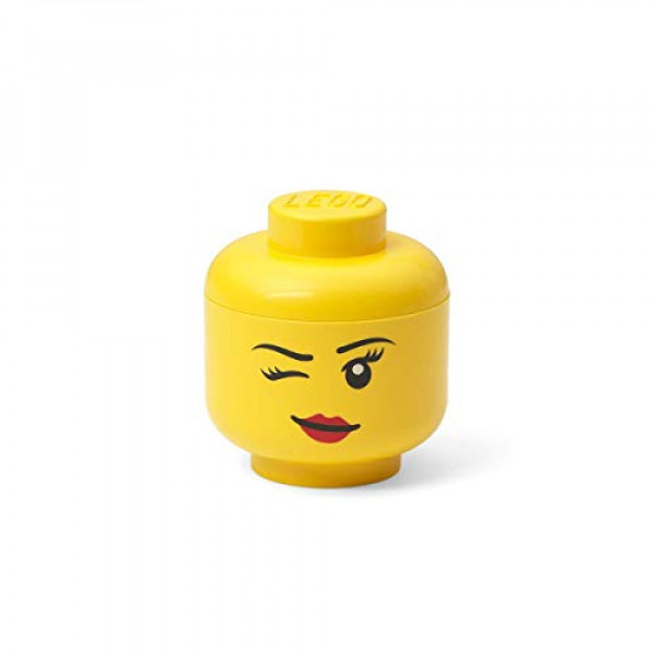 Room Copenhagen, cabezal de almacenamiento Lego - Solución de almacenamiento apilable, admite hasta 100 ladrillos de construcción - Mini, Winky