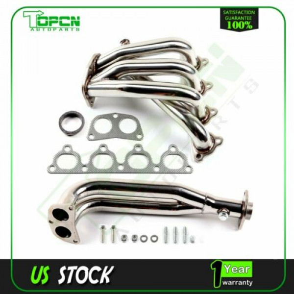 COLECTOR / ESCAPE DE CABEZAL INOXIDABLE PARA 88-00 Honda Civic D-series Engine SOHC