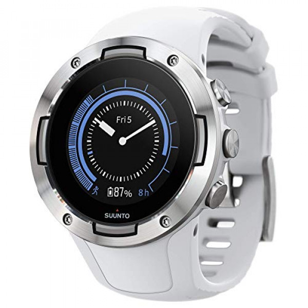 Reloj deportivo ligero Suunto 5, blanco