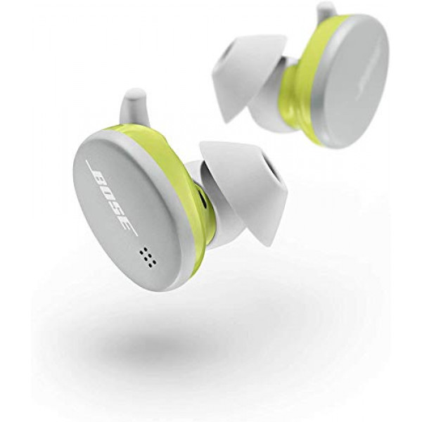 Auriculares deportivos Bose - Auriculares inalámbricos verdaderos - Auriculares internos con Bluetooth para entrenamiento y carrera, color blanco glaciar