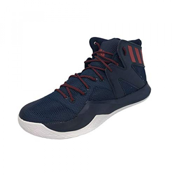 Zapatillas de baloncesto adidas Sm Crazy Bounce EE. UU. para hombre, azul marino escarlata blanco, 13 M EE. UU.