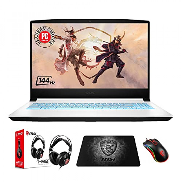 2021 EXPC Sword 15 A11UD-001 Enthusiast by_MSI Computadora portátil para juegos de 15 pulgadas (i7-11800H, 16GB RAM, SSD NVMe de 1TB, RTX 3050Ti 4GB, 15.6 144Hz FHD, Windows 10) Computadora portátil profesional para jugadores