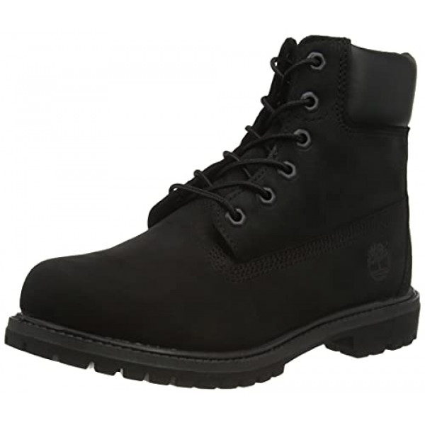Timberland para mujer Earthkeepers 6 Premium Boot Black Nubuck All Leather 9.5W