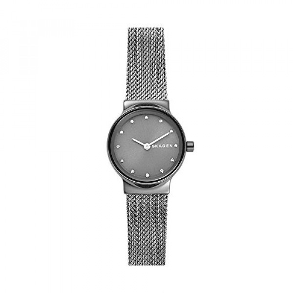 Reloj de cuarzo Skagen Freja para mujer con correa de malla de acero inoxidable, bronce, 14 (modelo: SKW2700)