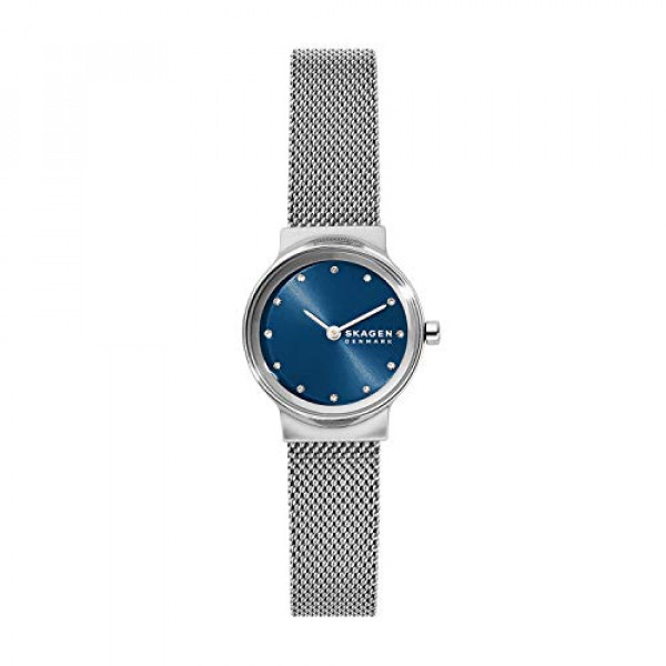 Reloj de cuarzo Skagen Freja para mujer con correa de acero inoxidable, plateado, 12 (Modelo: SKW2920)