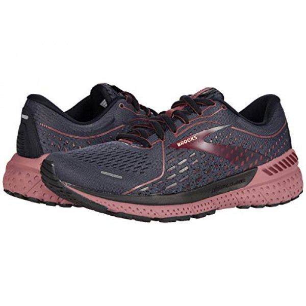 Brooks Adrenaline GTS 21 Negro / Blackened Pearl / Nocturne 8.5 D - Ancho