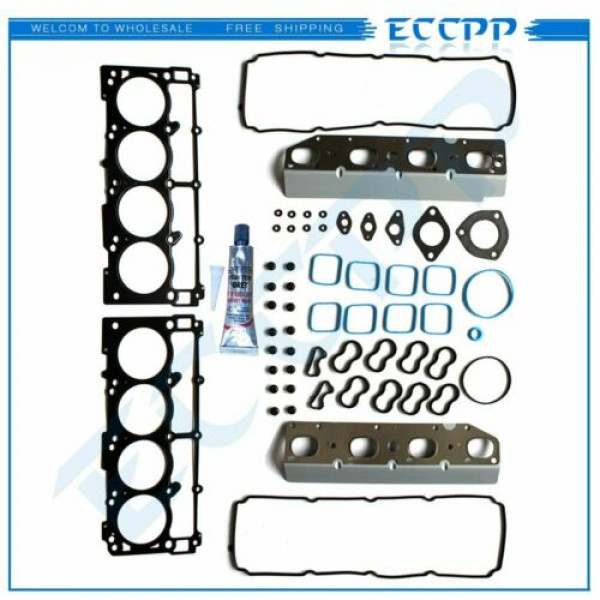 ECCPP Juego de juntas de cabeza para 09-16 Chrysler 300 Dodge Charger Durango Jeep 5.7L OHV