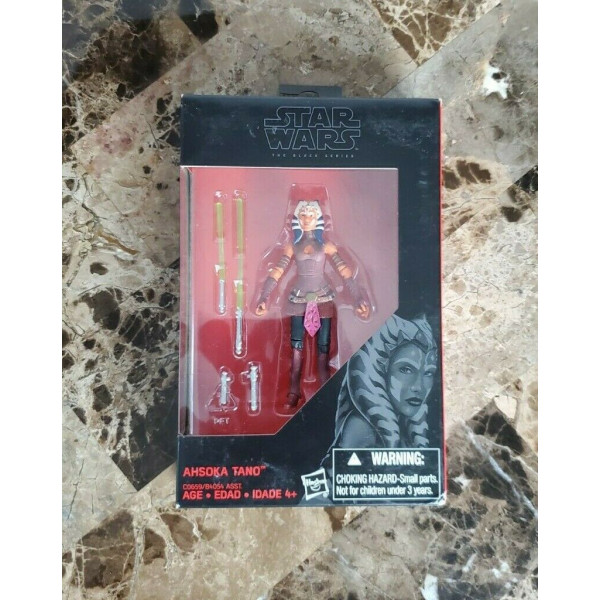 Ahsoka Tano 3.75 The Black Series STAR WARS Exclusivo de Hasbro Walmart