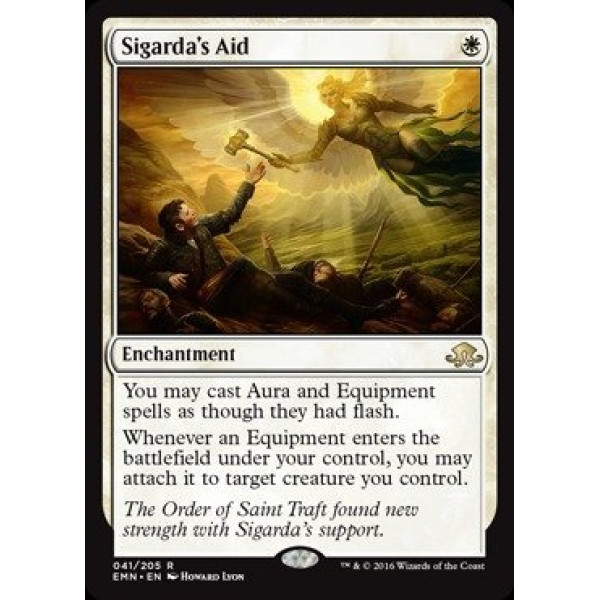 Magic The Gathering - Ayuda de Sigarda39; s (041/205) - Eldritch Moon