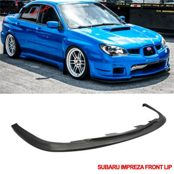 Se adapta a Subaru Impreza WRX STI S204 06-07 Splitter PP del alerón del labio del parachoques delantero