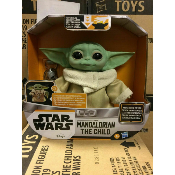 Star Wars Mandalorian Baby Yoda Grogu The Child Animatronic Edition Toy EN MANO
