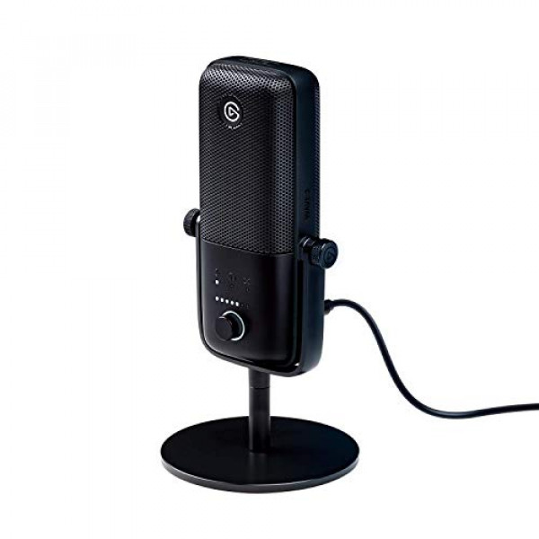Elgato Wave: 3 - Micrófono de condensador USB y mezclador digital para transmisión, grabación, podcasting - Clipguard, silencio capacitivo, Plug & Play para PC / Mac (renovado)