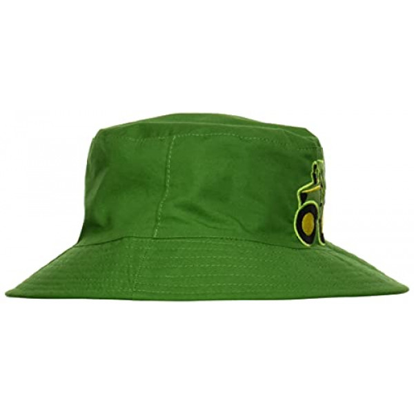 Sombrero de pescador para bebé John Deere, verde, infantil