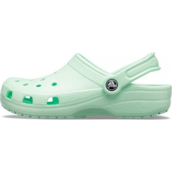 Zueco clásico Crocs Unisex para hombres y mujeres, Neo Mint, 8 US