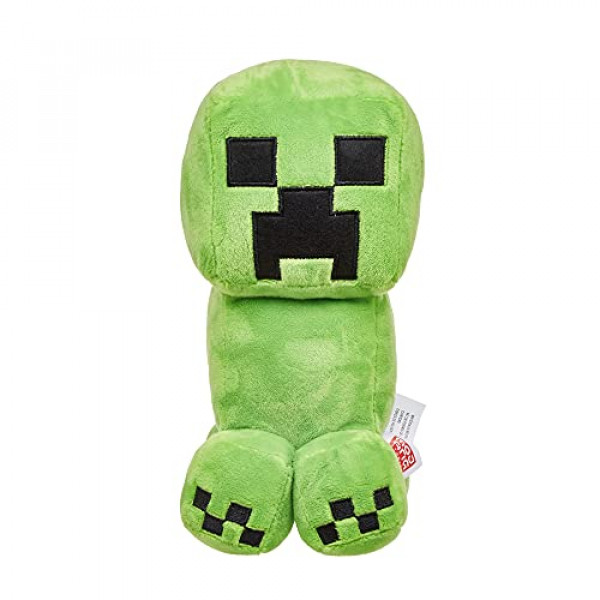 Minecraft Plush 8-in Character Dolls, suave, regalo coleccionable para fanáticos de 3 años en adelante