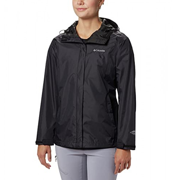 Chaqueta Columbia Standard Arcadia II para mujer, negra, mediana
