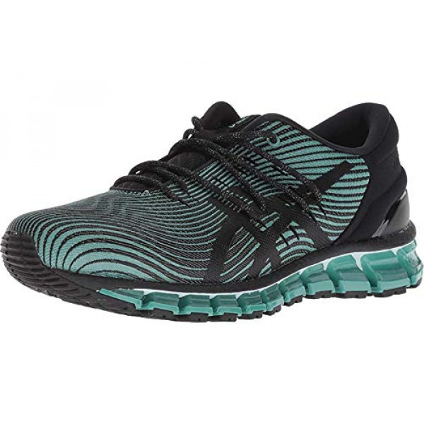 ASICS Gel-Quantum 360 4 Zapatillas para correr para mujer, 9, SAGE / Negro