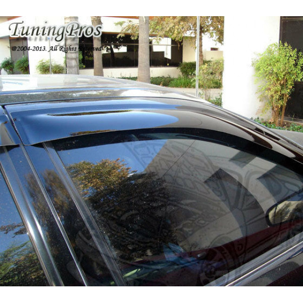 Visera de ventana de ventilación de montaje exterior JDM, 3 piezas para Honda Civic 88-91 Hatchback