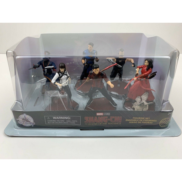 Nuevo Disney 2021 Shang-Chi Marvel Figurine Set Figura Colección de juguetes de superhéroe