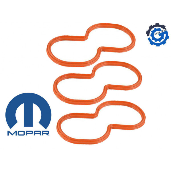 3 NUEVA junta de cámara de admisión inferior MOPAR para cargador 300 Intrepid Sebring 04663759