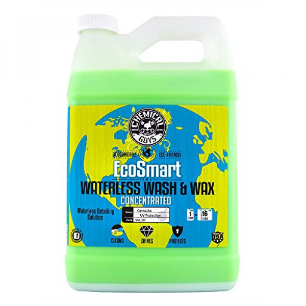 Chemical Guys WAC_707 EcoSmart Hyper Concentrated Waterless Car Wash y cera (1 gal)