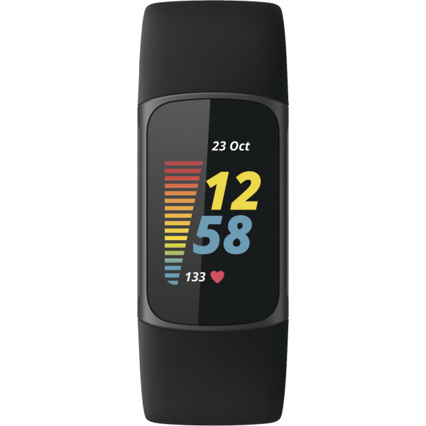 Fitbit - Charge 5 Advanced Fitness & Health Tracker - Grafito