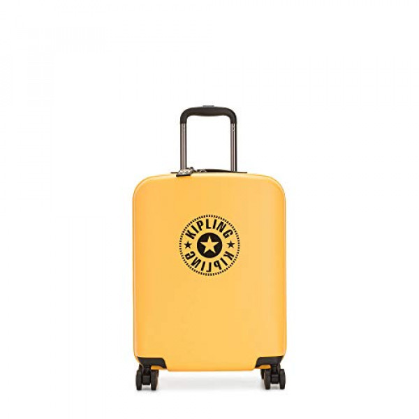 Equipaje con ruedas pequeño de 4 ruedas Curiosity de Kipling Vivid Yellow Nc