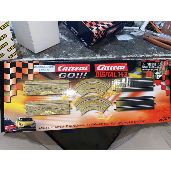 Carrera GO !!! 61643 Juego de extensión Rally para pista de coches slot 1/43, 6 piezas